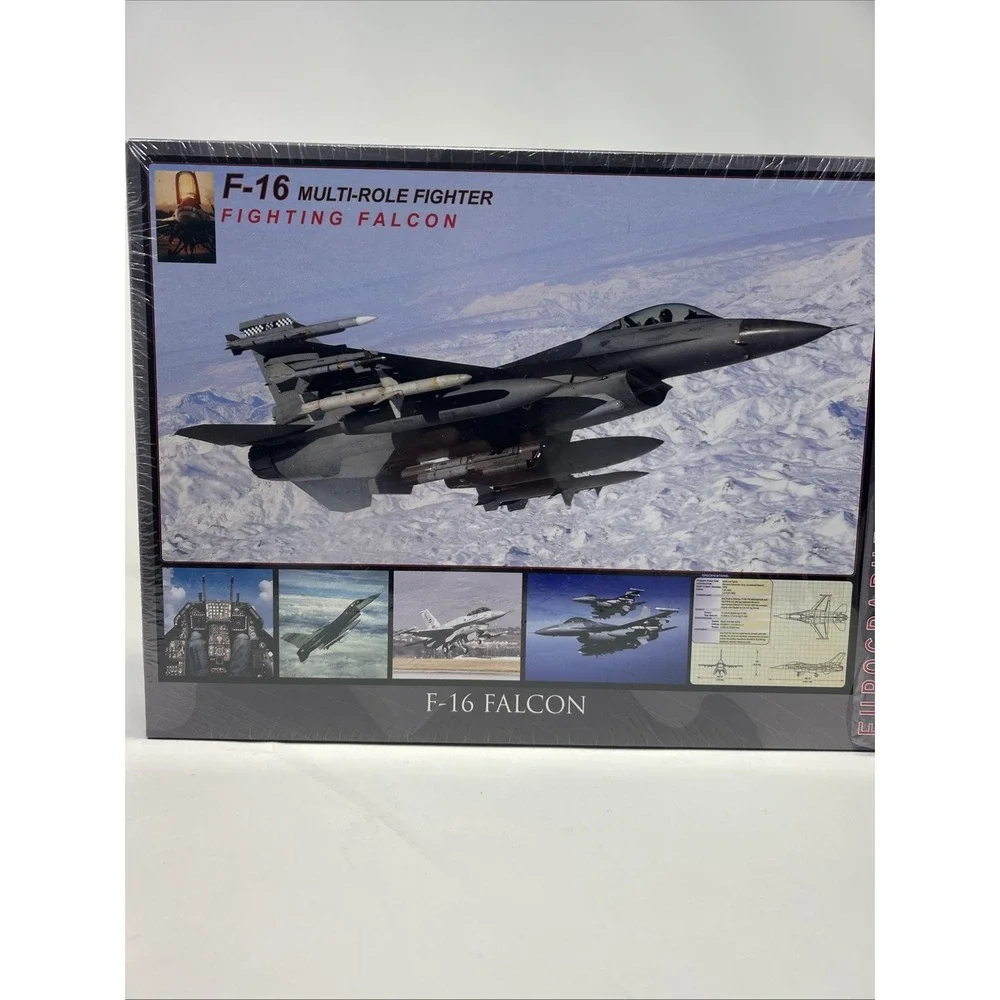 Eurographics Puzzles F-16 Fighting‎ Falcon 6000-4956 1000 Pieces New NIB SEALED